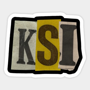 KSI - RansomNote Sticker